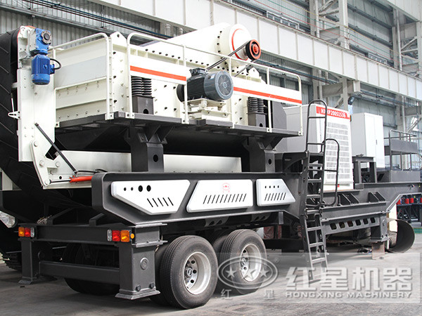 車載流動式顎式破碎機(jī)